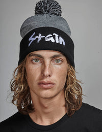 Knit Beanie Cap-Punk Logo